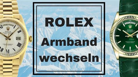 rolex armband wechseln|rolex armband tauschen kostenlos.